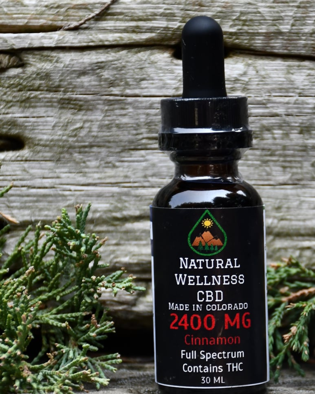2400 MG Full Spectrum Tincture (THC) (30 ML) | Natural Wellness LLC